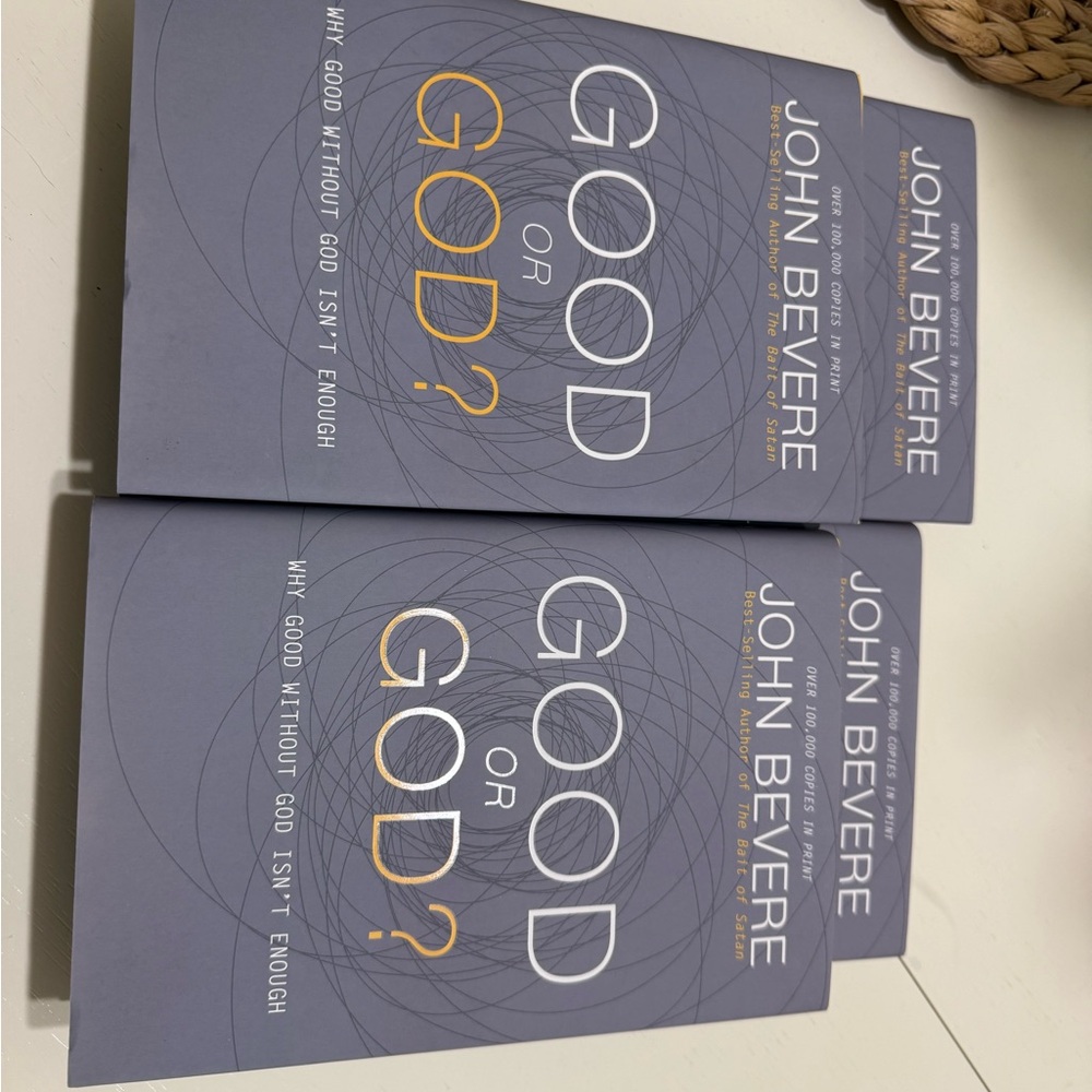 Good or God? by John Bevere - Grey Cover